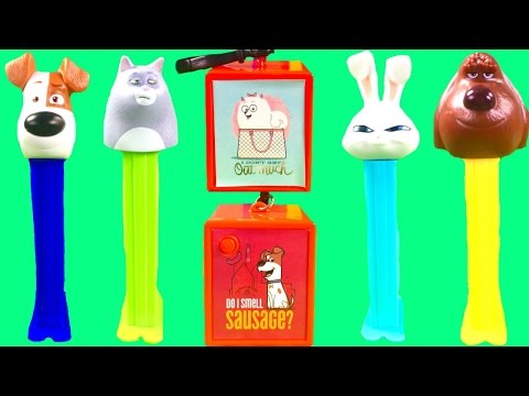 The Secret Life of Pets PEZ Dispensers