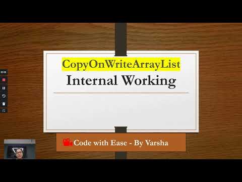 Internal working of CopyOnWriteArrayList | Java Concurrent Collections |Follow-up interview question