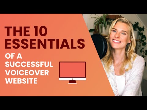 The 10 essentials of a Successful Voiceover Website! | PLUS VoiceoverBrandSites.com Announcement!