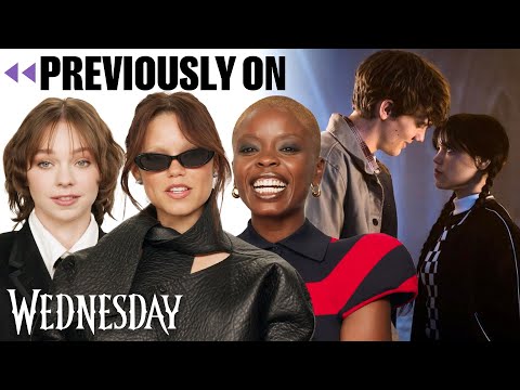 Jenna Ortega & ‘Wednesday’ Cast Recap Season 1 | Entertainment Weekly