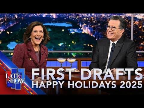 First Drafts: Happy Holidays 2025 with Evie McGee Colbert