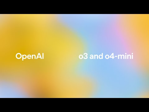 OpenAI o3 & o4-mini