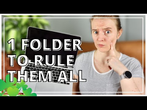 ☘️ Organizing Digital Files & Folders In 5 SECONDS, How To Organize My Computer Declutter Challenge