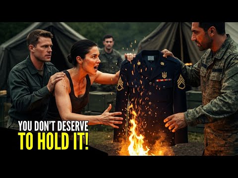 They Threw Her Service Uniform Into the Flames — Until She Came Back in Full SEAL Combat Gear
