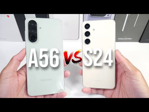Samsung Galaxy A56 VS Samsung Galaxy S24! (Speed Test, Camera Comparison, Speakers & PUBG