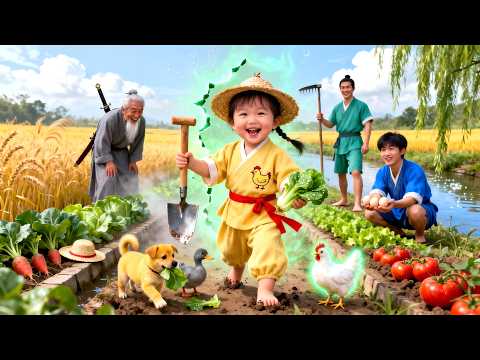 三歲小啞巴被親奶奶賣錢換糧，誰料好心外婆帶她回家，全家把她寵成寶，空間異能變出黃金珠寶帶全家暴富！#短剧 #drama #萌娃 #团宠 #古装 #种田