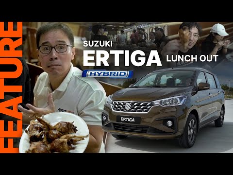 Caco takes the team out for lunch with the Suzuki Ertiga Hybrid