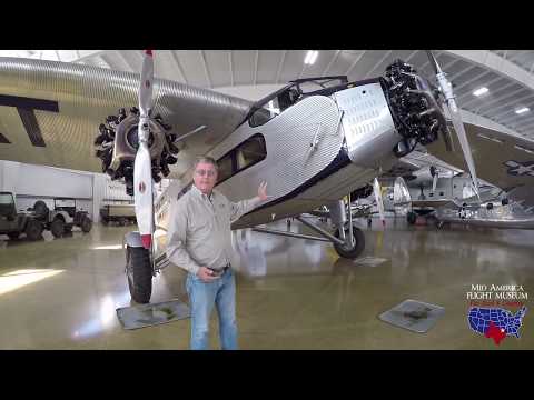 Ford Trimotor Walkaround Tour Mid America Flight Museum