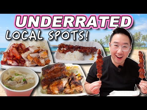 Underrated Hawaii Eats! || Hawaii Hidden Gems Only Locals Know