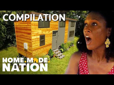 The Most UNBELIEVABLE Tiny Home Reveals *Compilation* | Tiny House Nation | Home.Made.Nation