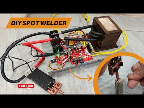 DIY Spot Welder from a Microwave Transformer (MOT) - Full Build Guide
