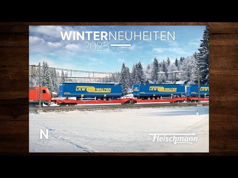 Fleischmann Winterneuheiten 2025 – Modellbahn, Katalog, Spur N