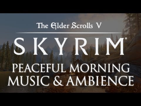 The Elder Scrolls: Skyrim Music & Ambience 🎧 |  Sleep, Relaxation, and Focus