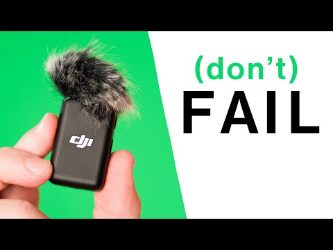 DJI Mic mistakes that will RUIN your audio