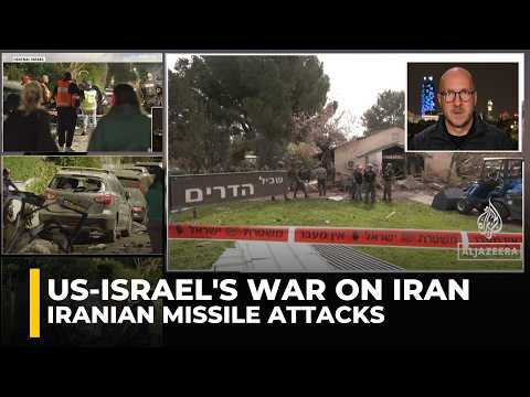 Iran fires dozens of missiles at Israel