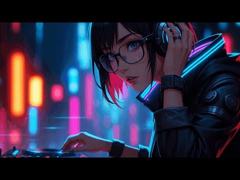 Midnight Cyberpunk // Deep Melodic Techno Mix [Night Drive Focus]