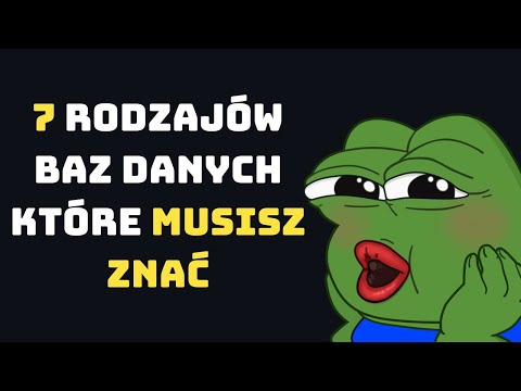 7 rodzajów baz danych, które musisz znać
