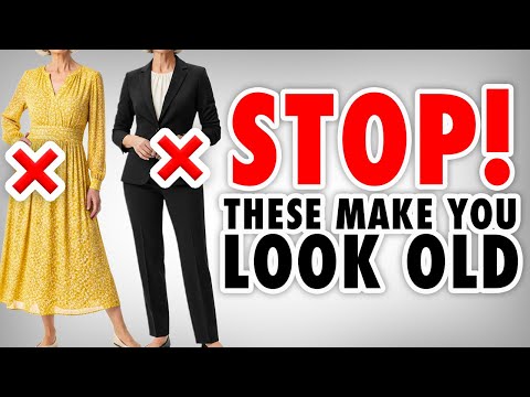 10 Style MISTAKES That Make You Look OLDER After 50!