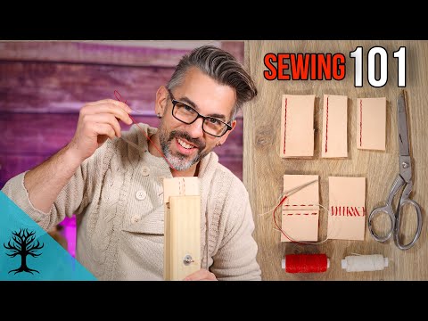 Mastering the 5 Basic Leather Stitches