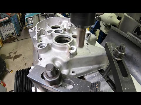 Motorcycle case repair, welding, RM250, F7