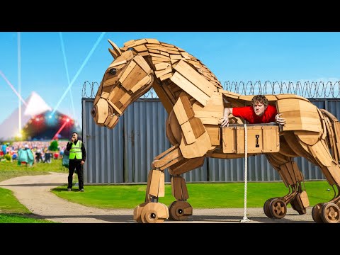 Can I Sneak Into A Festival Inside A Trojan Horse?