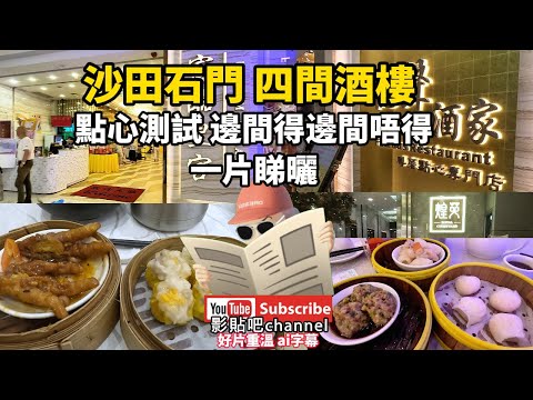 沙田石門 四間酒樓 點心測試 邊間得邊間唔得 一片睇曬 好片重溫 ai字幕 石門站 大圍站 local walker影貼吧