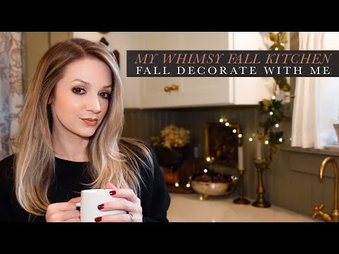 Cozy Fall Kitchen Decorate with Me & Fall Treats 🍂
