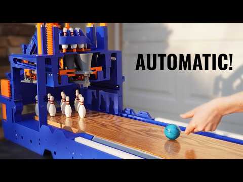 I Built a Mini Bowling Lane