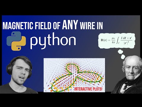 Biot Savart Law in Python: Any wire you want, no paper required