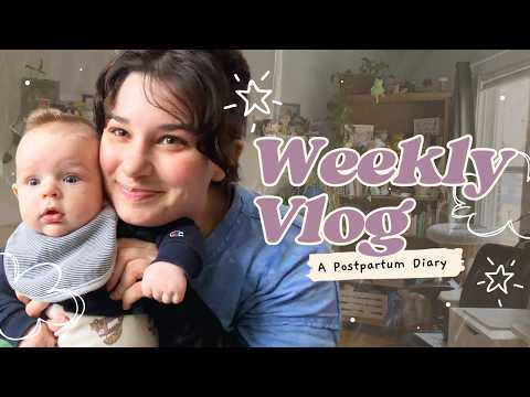 vlog | stuck inside with a 4 month old during a snow storm, lattes, chai, cookies and cozy vibes