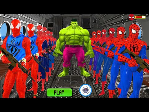 Siêu nhân nhện🔴GAMEPLAY 3D Spider Man Hero Loses Weight to Protect His Honor! vs Tung Tung vs Hulk