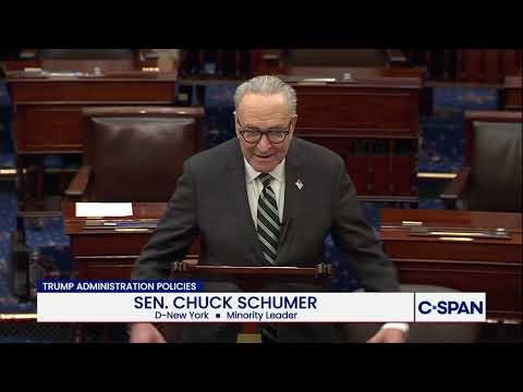 Sen. Schumer Reacts to President Trump's Address to the Nation