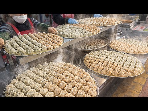 하루 6000개 팔리는 만두?! 전국에서 주문 폭주하는 역대급 갓성비 만두집Dumplings That Sell 6000 Pieces a Day!!-korean street food