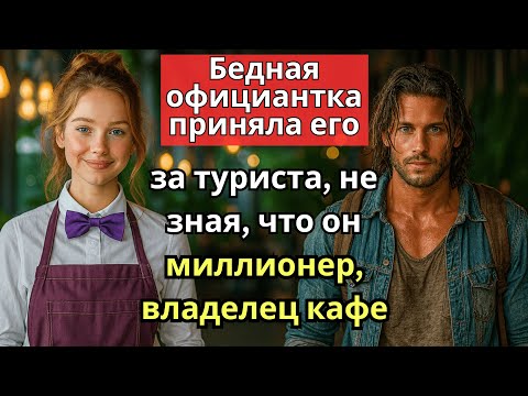 Бедная официантка приняла его за туриста, не зная, что он был владельцем кафе-миллионером.