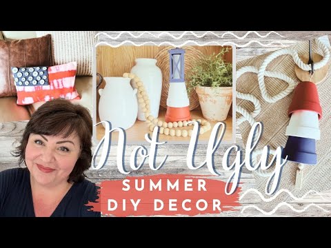 NOT UGLY DIY SUMMER DECOR | MYSTERY BOX CHALLENGE 2023