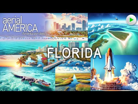 AMERIKA VON OBEN: FLORIDA 🌍 HD Doku in voller Länge 🌍 Aerial Dokumentarfilm deutsch USA 2024