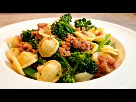 PASTA WITH BROCCOLI AND SAUSAGE   #shorts