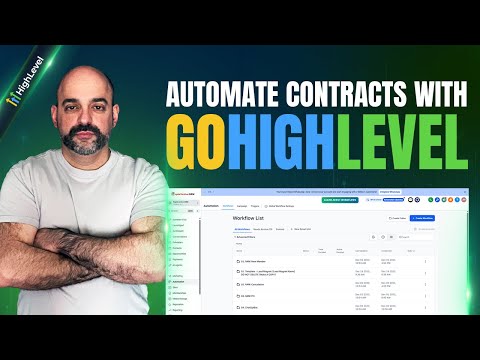 Create and Automate Contracts in HighLevel & Replace Your Contract Software | Automated Marketer