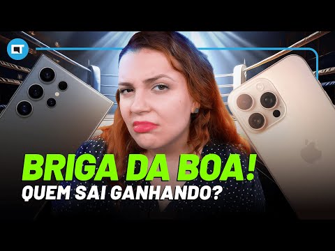iPhone 16 Pro vs Galaxy S24 Ultra: quem GANHA? [COMPARATIVO]