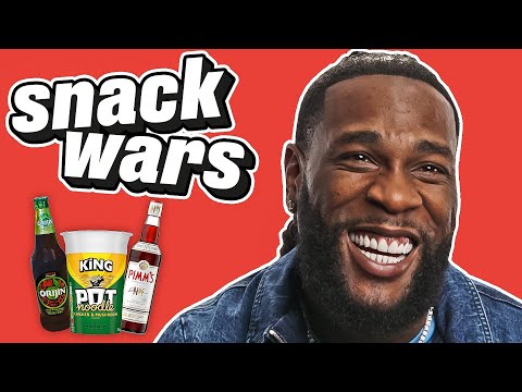 Burna Boy Gets Fired Up Comparing British & Nigerian Food | Snack Wars