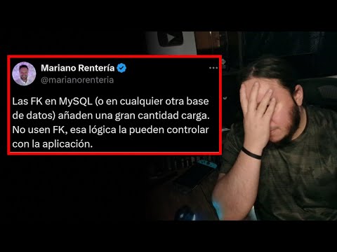 ¡NO USES FOREIGN KEYS en tus Bases de Datos!