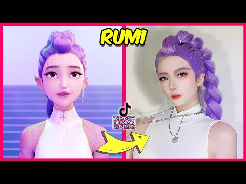 KPOP Demon Hunters by Real-Life TikTok Version ~ Guess KPOP Demon Hunters by Singing & Dancing #2