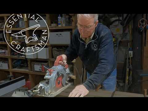 Cutting &amp; Dry-Fitting the Oak Rails &amp; Posts - Shaker Workbench PT 5