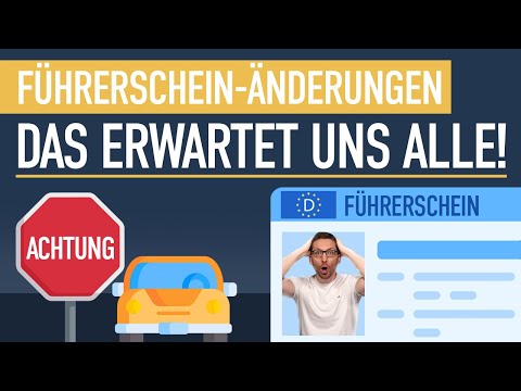 Führerschein-Änderung: DAS erwartet uns ALLE!
