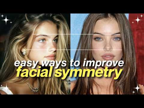 How To Fix Your Asymmetrical Face | (Science Backed Methods)