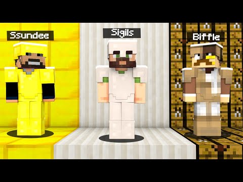 CAMO ARMOR HIDE and SEEK in Minecraft (Toxic)