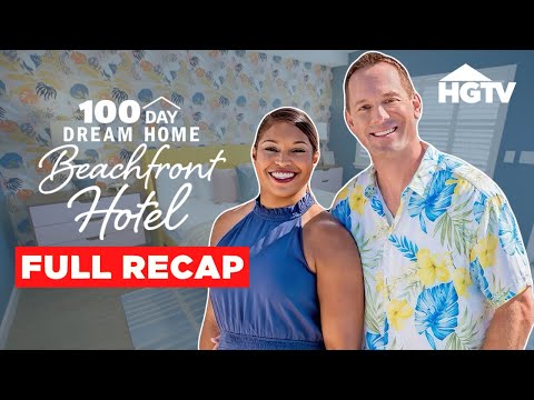 Brian & Mika Transform the Sunburst Inn | 100 Day Dream Home: Beachfront Hotel | HGTV