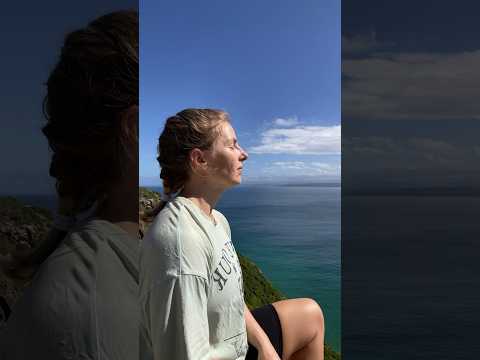 I found my sliver of peace on the trail 2day #hiking #ocean #sundayfunday #breathe #breatheinnature