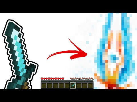 I Designed Custom Minecraft Weapons…