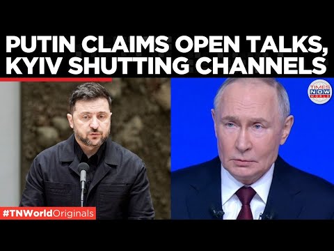 PUTIN DIRECT LINE: Russia Ready For Ukraine Talks But Kyiv Rejects Territorial Dialogue